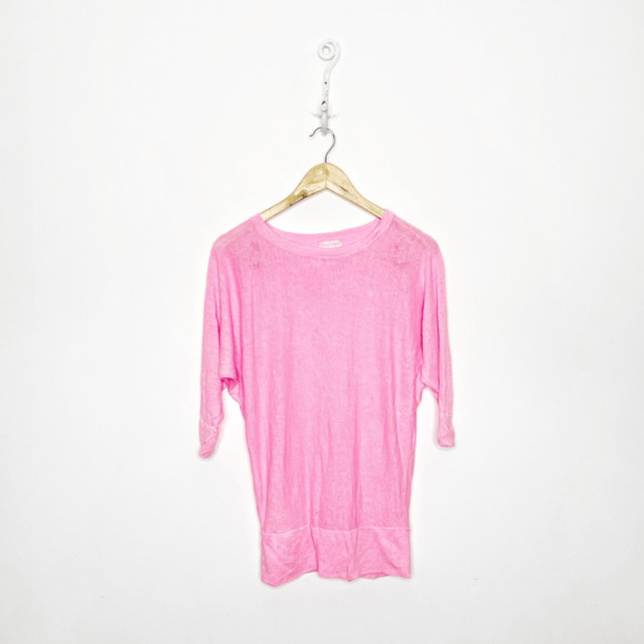 Lilly Pulitzer Bess Linen Sweater Yummy Melon lightweight dolman WOMEN'S SMALL s - Picture 1 of 5